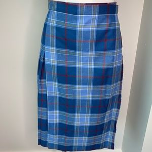 Deans of Scotland Kilt Pleated Skirt, Size 10 UK, 6 USA